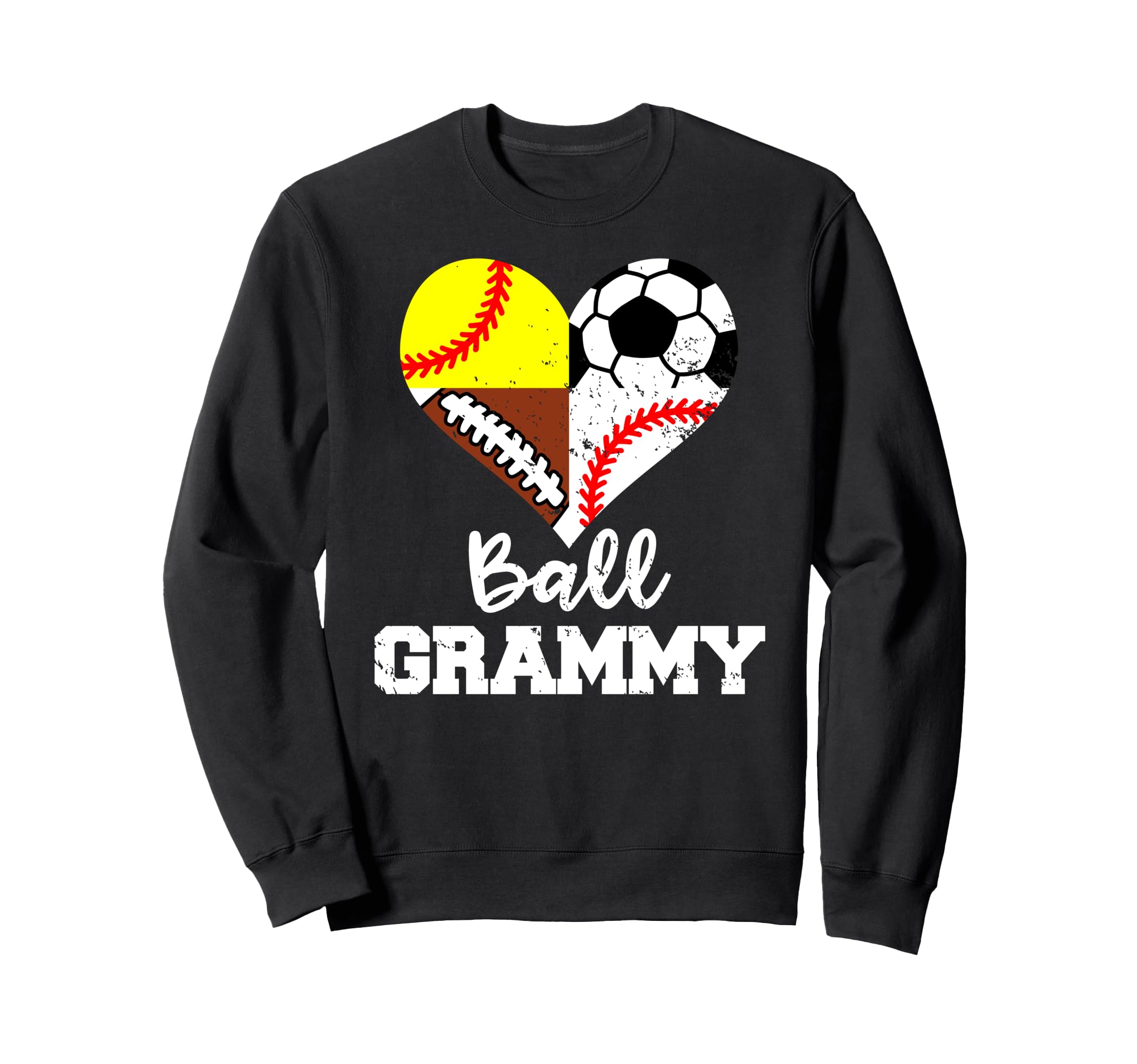 Ball Grammy Soccer Football Baseball Sweatshirt - Custom Art Print Unisex