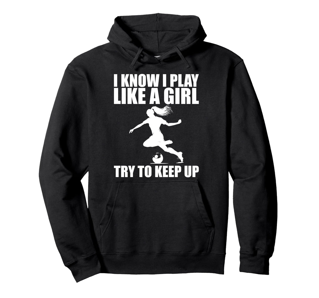 Funny Soccer Art Soccer Player Hoodie - Casual Everyday Wear for Adults
