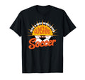 That Loves Sunshine And Soccer T-Shirt - Minimalist Print Unisex