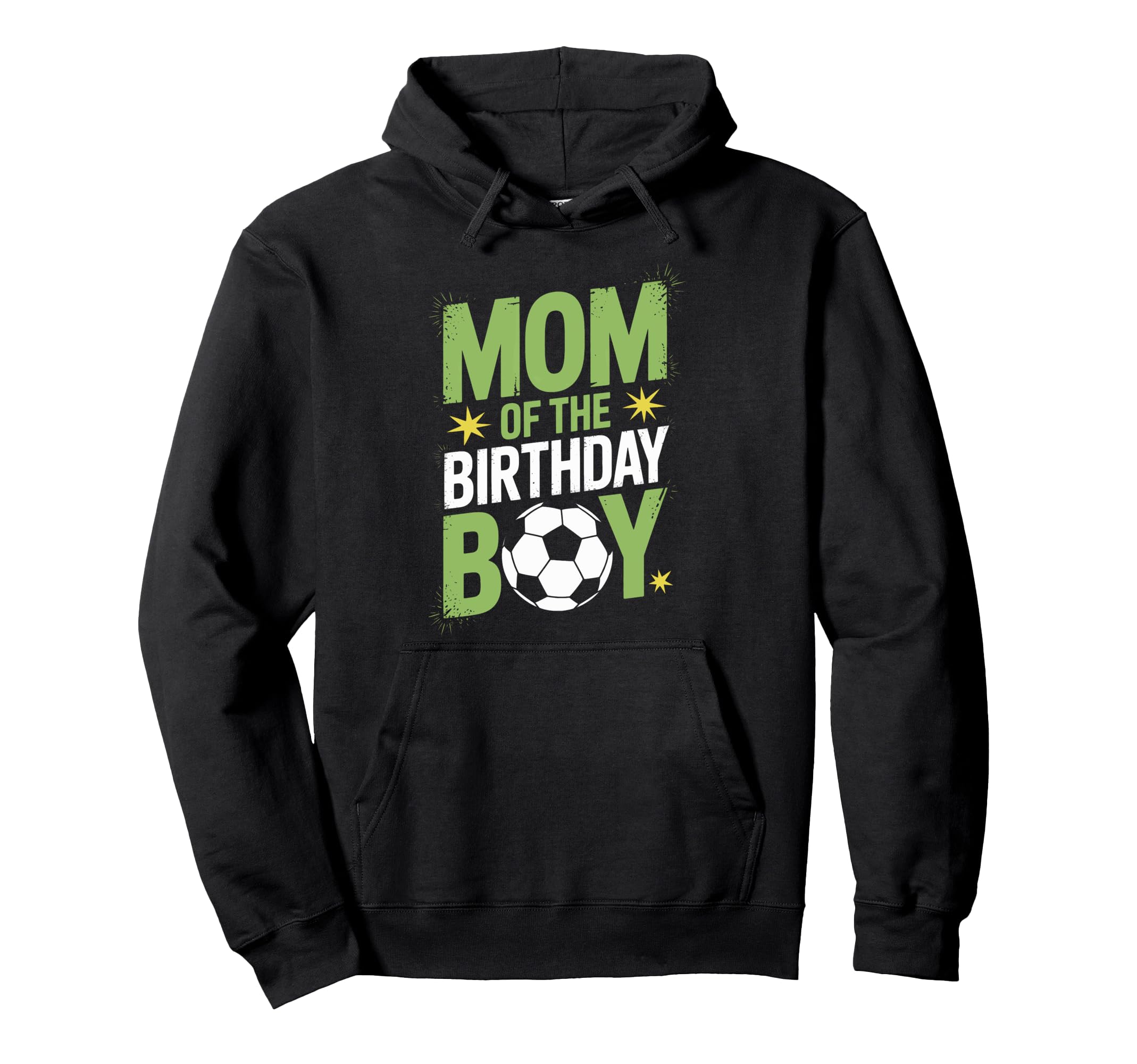 Birthday Soccer Mom Proud Parent Fun Hoodie - Aesthetic Graphic Men Women