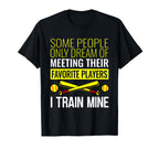Funny Softball Coach Trainer Bat T-Shirt - Casual Everyday Wear Men Women