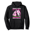 4 Year Old Birthday Soccer Themed Hoodie - Casual Everyday Wear for Adults