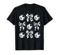 Coach Trainer Soccer Bow Coquette Mom T-Shirt - Graphic Print for Adults