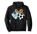 Soccer Volleyball Heart Funny Soccer Hoodie - Custom Art Print Men Women