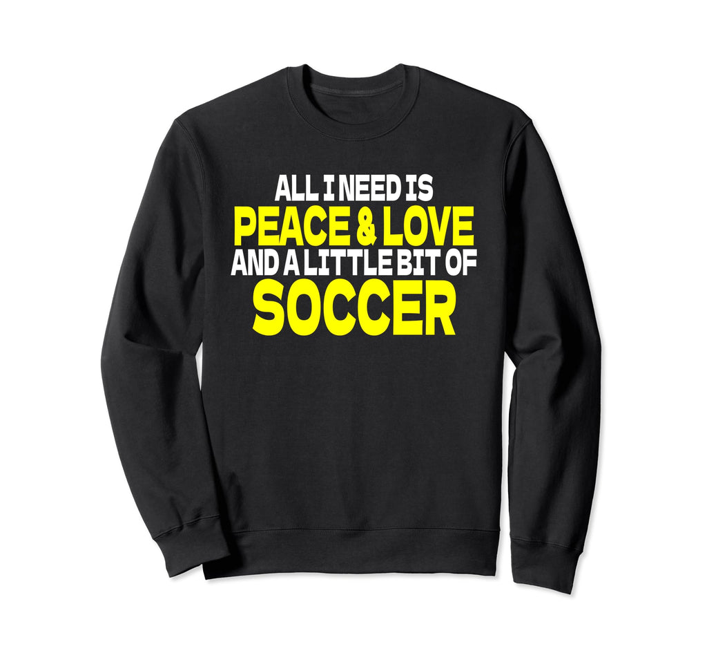 Football Football Player Outfit Peace Sweatshirt - Unique Graphic Unisex