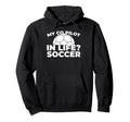 Soccer Team Player Sports Soccer Hoodie - Minimalist Print Unisex