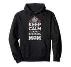 I Cant Keep Calm Im Keepers Soccer Hoodie - Casual Everyday Wear Unisex