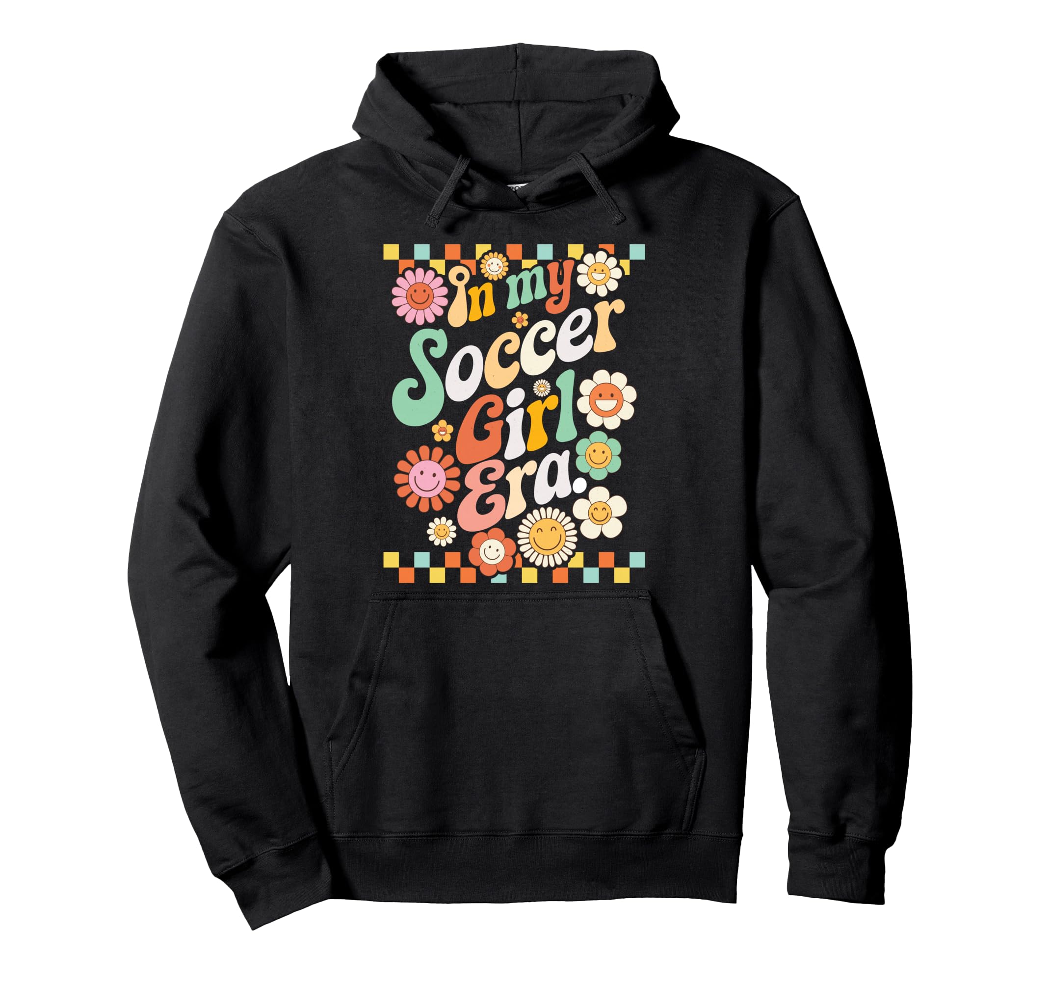 My Soccer Era Groovy Soccer Hoodie - Custom Art Print Unisex