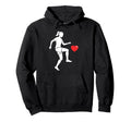 Soccer Valentines Day Heart Love Hoodie - Custom Art Print Unisex