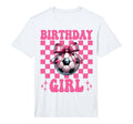 Birthday Soccer Soccer Mom Mama T-Shirt - Novelty Apparel Men Women
