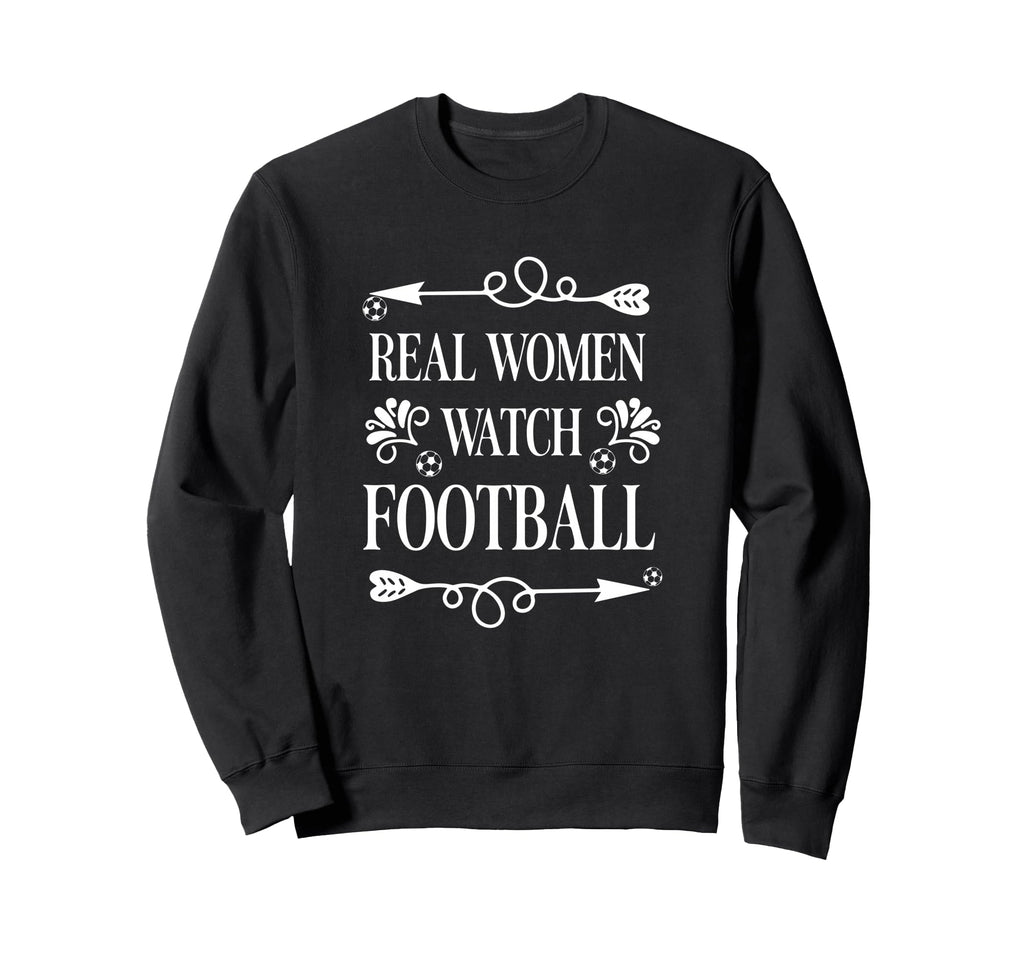 Real Watch Football Soccer Sports Sweatshirt - Streetwear Style for Adults