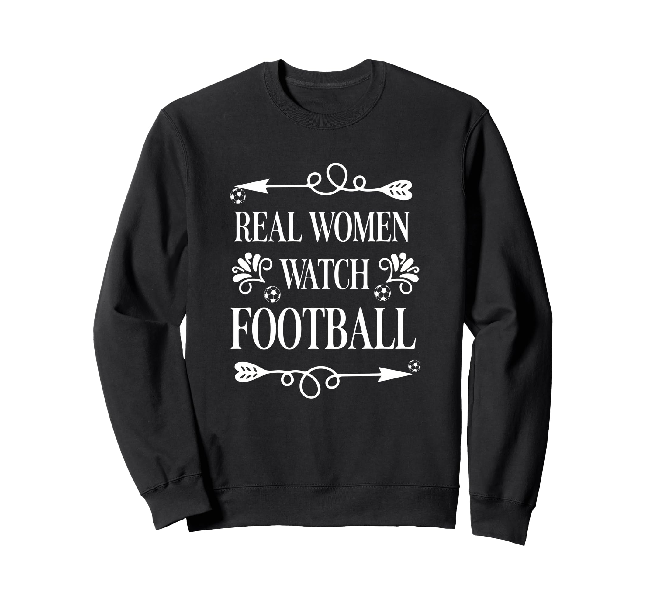 Real Watch Football Soccer Sports Sweatshirt - Streetwear Style for Adults
