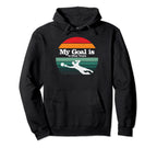 My Goal Is To Deny Yours Soccer Goalie Hoodie - Trendy Graphic Men Women