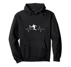Soccer Heartbeat Soccer Player Gift Hoodie - Custom Art Print Men Women
