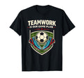 Teamwork Is Our Game Plan T-Shirt - Novelty Apparel for Adults