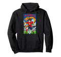 Anime Soccer Football Forward Hero Power Hoodie - Graphic Print Men Women