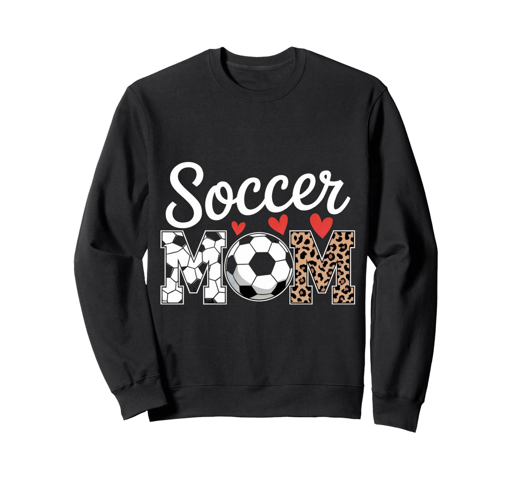 Fun Soccer Mom Hearts Sweatshirt - Streetwear Style Men Women