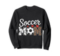Fun Soccer Mom Hearts Sweatshirt - Streetwear Style Men Women