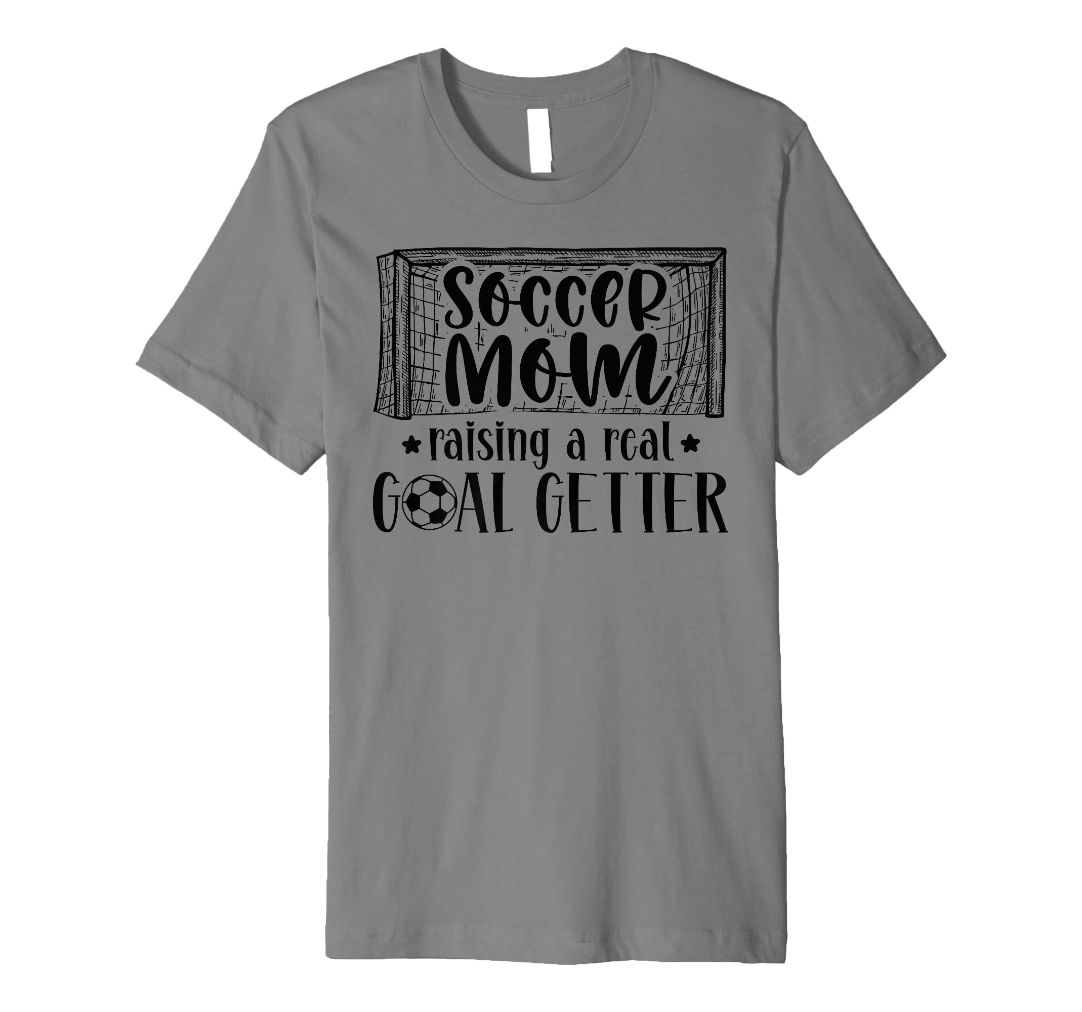 Soccer Mom Soccer Player Mother T-Shirt - Novelty Apparel for Adults