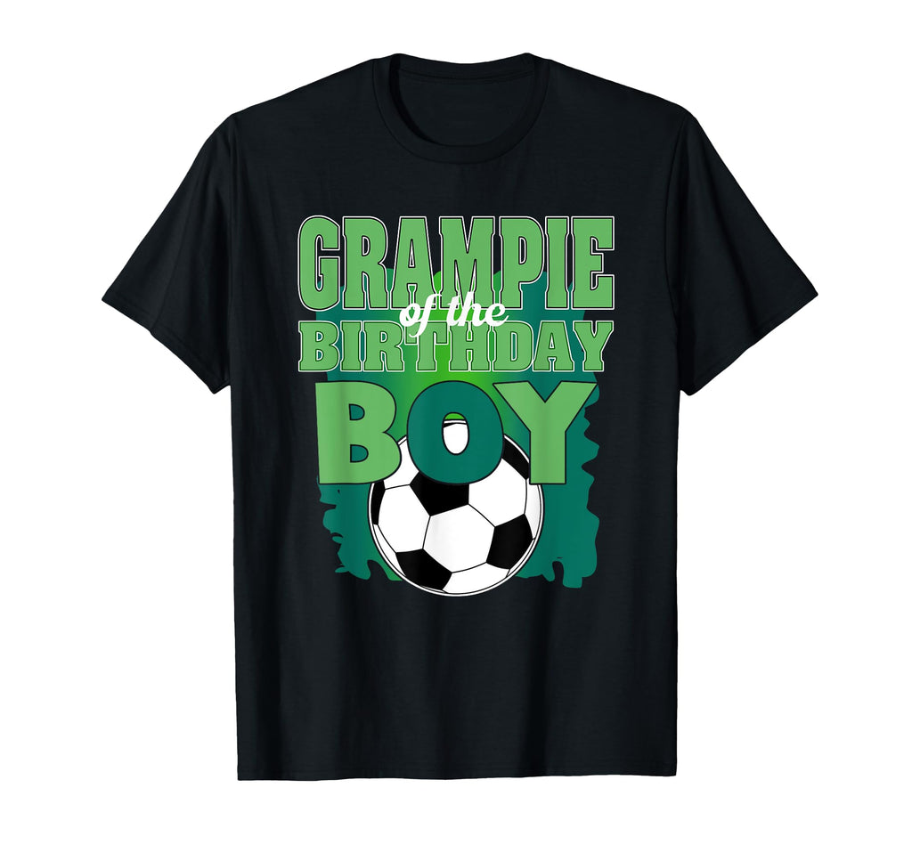 Grampie Birthday Soccer Group Family T-Shirt - Fun Novelty Design Unisex