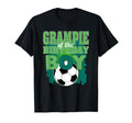 Grampie Birthday Soccer Group Family T-Shirt - Fun Novelty Design Unisex