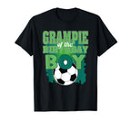 Grampie Birthday Soccer Group Family T-Shirt - Fun Novelty Design Unisex