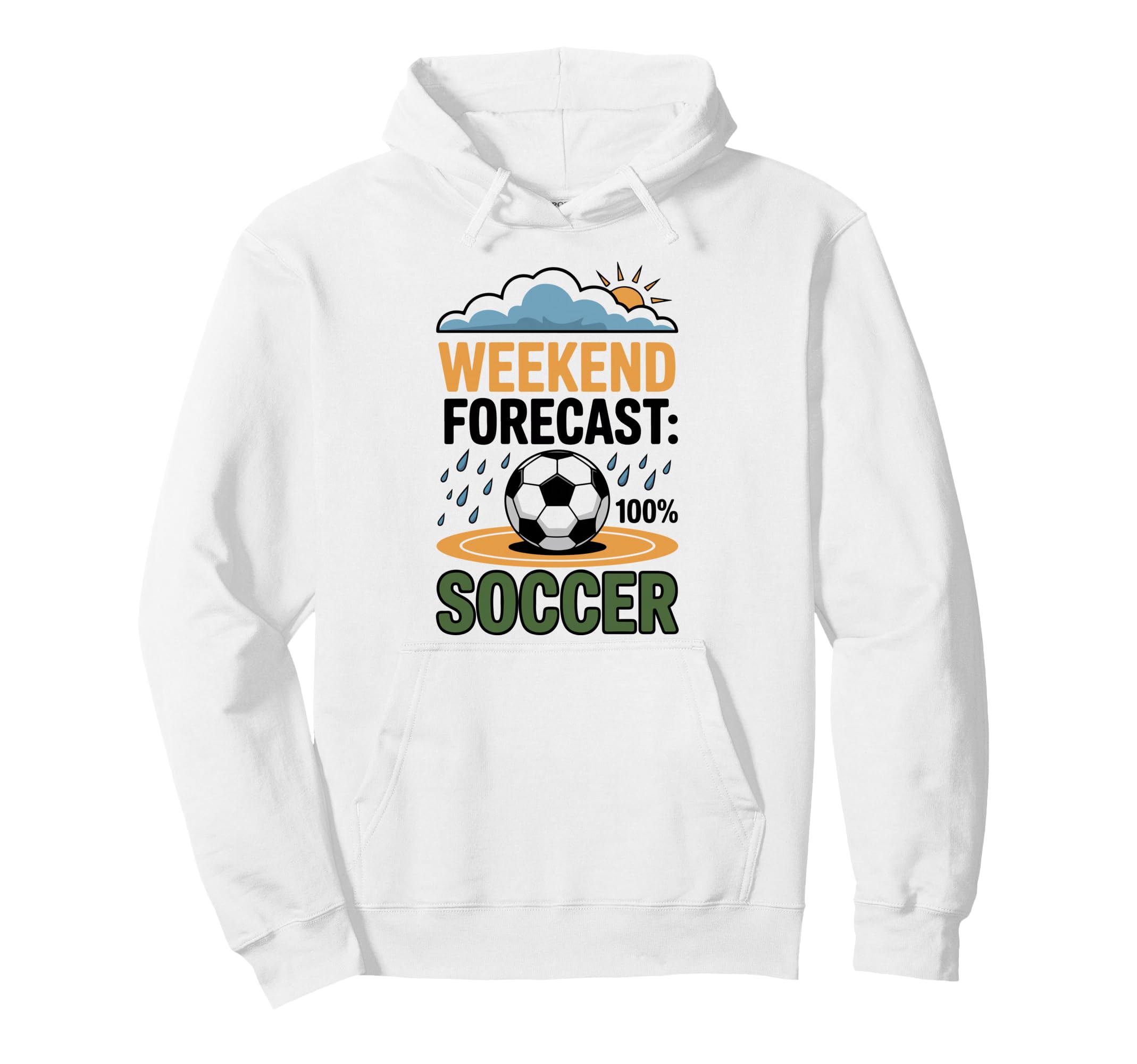 Soccer Fan Training Soccer Practice Hoodie - Aesthetic Graphic Unisex