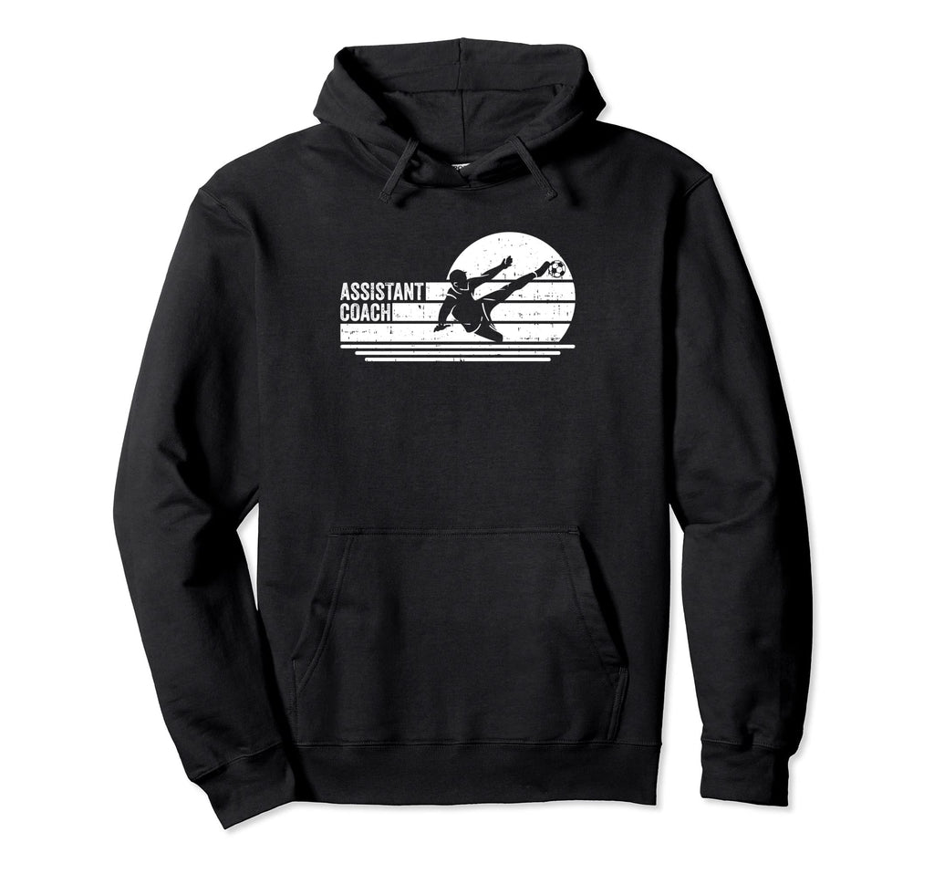 Assistant Soccer Coach Hoodie - Minimalist Print Unisex
