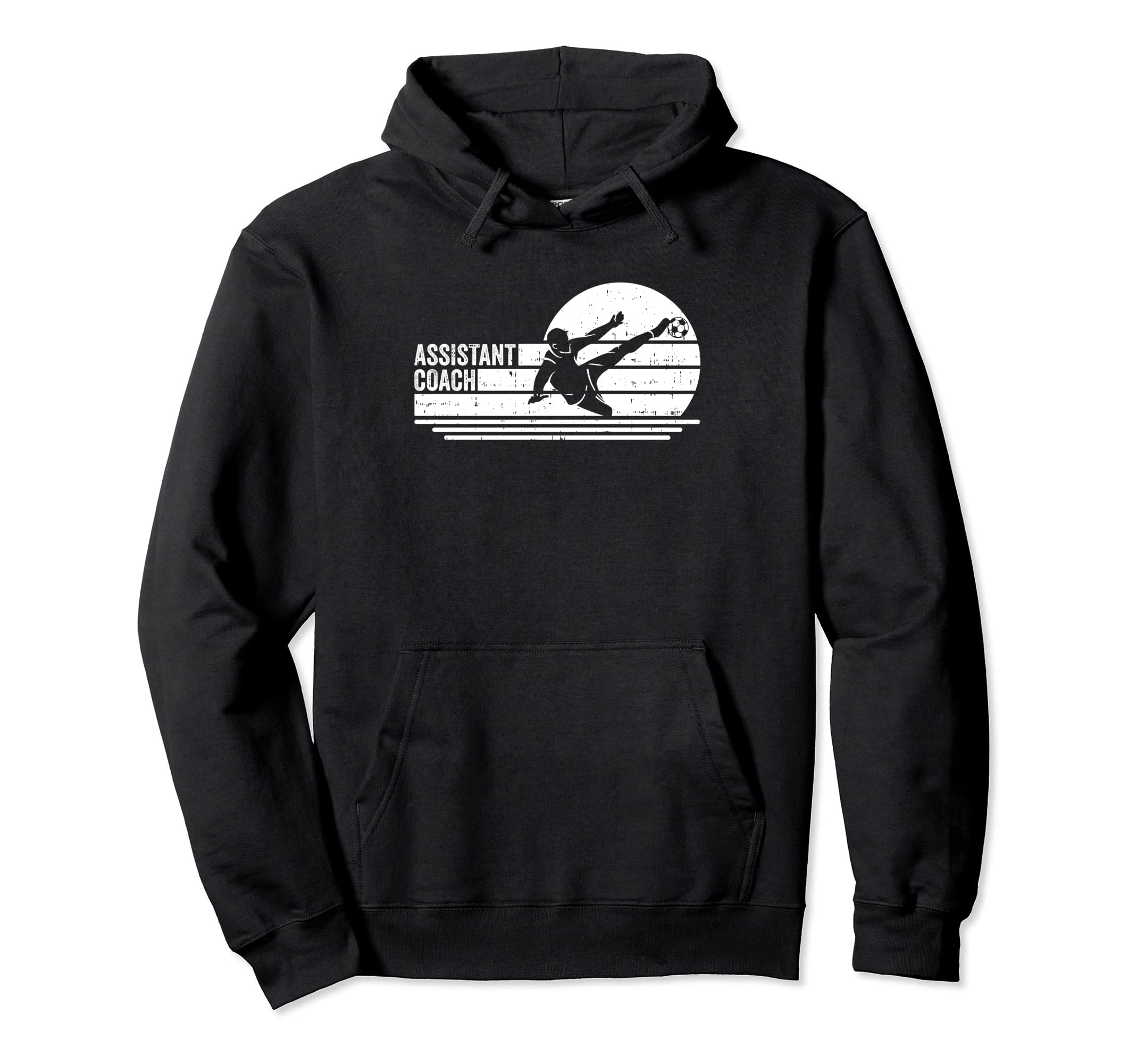 Assistant Soccer Coach Hoodie - Minimalist Print Unisex