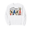 Soccer Mama Mom Soccer Lovers Fans Sweatshirt - Novelty Apparel Men Women