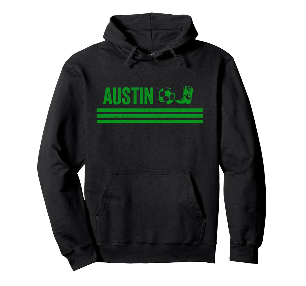 Austin Cowboy Boot Football Club Hoodie - Graphic Print Men Women