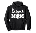 Hockey Keeper Mom Ice Hockey Goalie Mother Hoodie - Custom Art Print Unisex