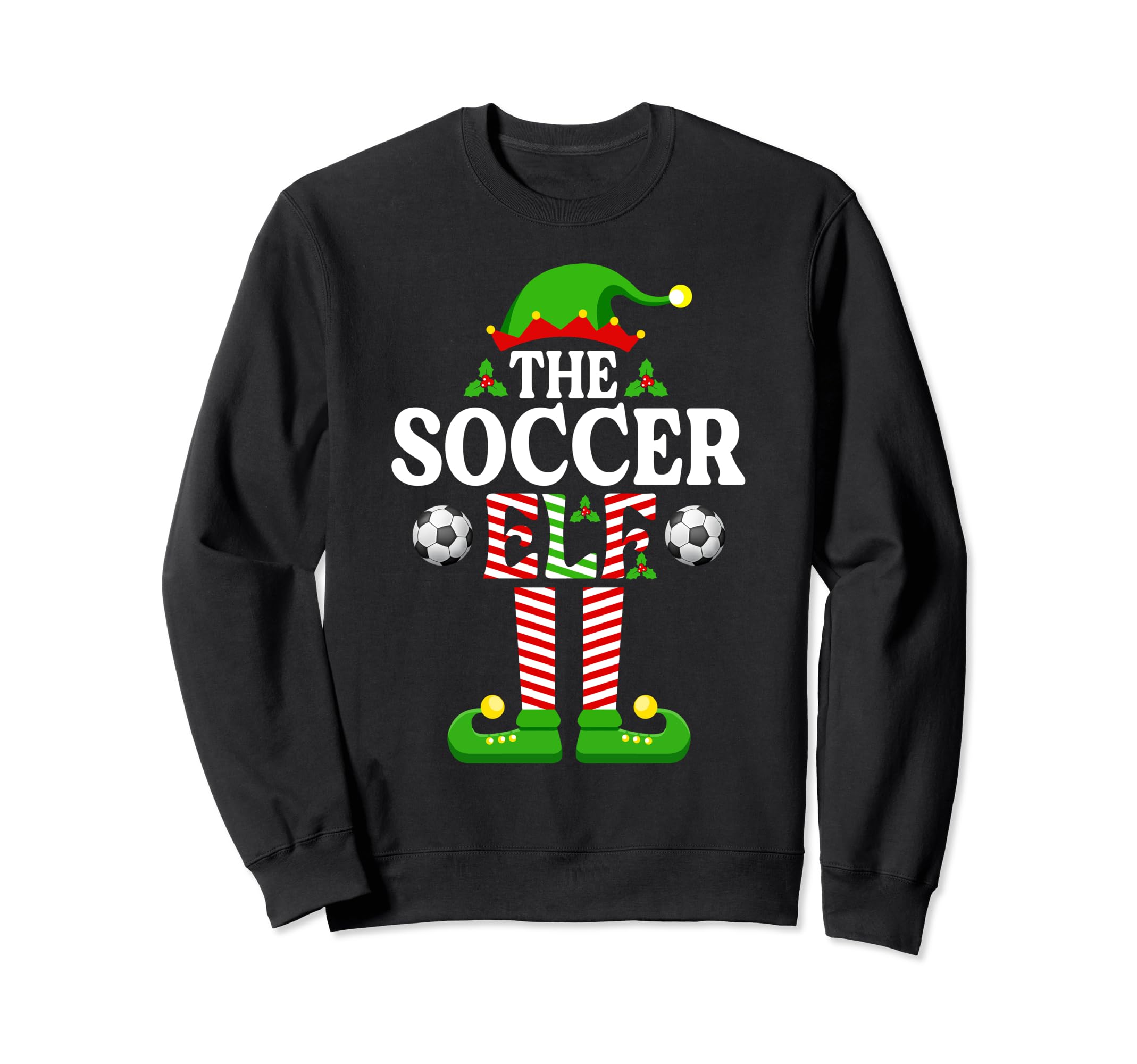 Im Soccer Elf Funny Family Matching Sweatshirt - Minimalist Print Unisex