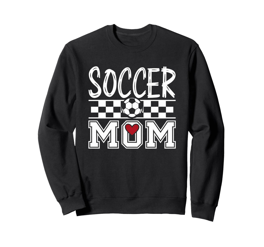 Groovy Soccer Mom Mother Soccer Sweatshirt - Custom Art Print for Adults