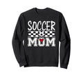 Groovy Soccer Mom Mother Soccer Sweatshirt - Custom Art Print for Adults