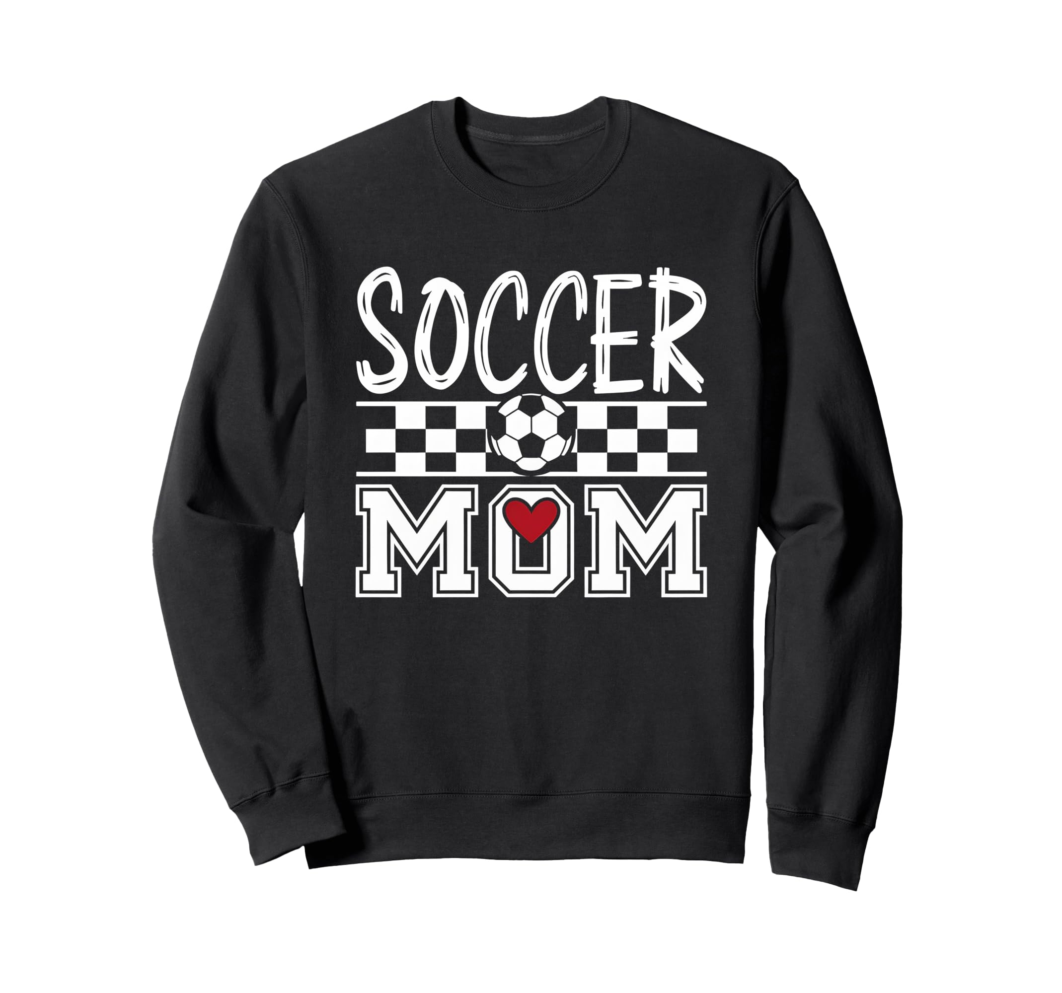 Groovy Soccer Mom Mother Soccer Sweatshirt - Custom Art Print for Adults