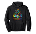 Hockey Goalie Definition Funny Soccer Gear Hoodie - Unique Graphic Unisex