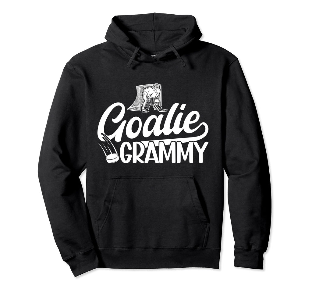 Ice Hockey Goalie Grammy Ice Hockey Hoodie - Fun Novelty Design Unisex