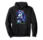 Soccer Unicorns Mom Aunt Sister Hoodie - Custom Art Print Unisex