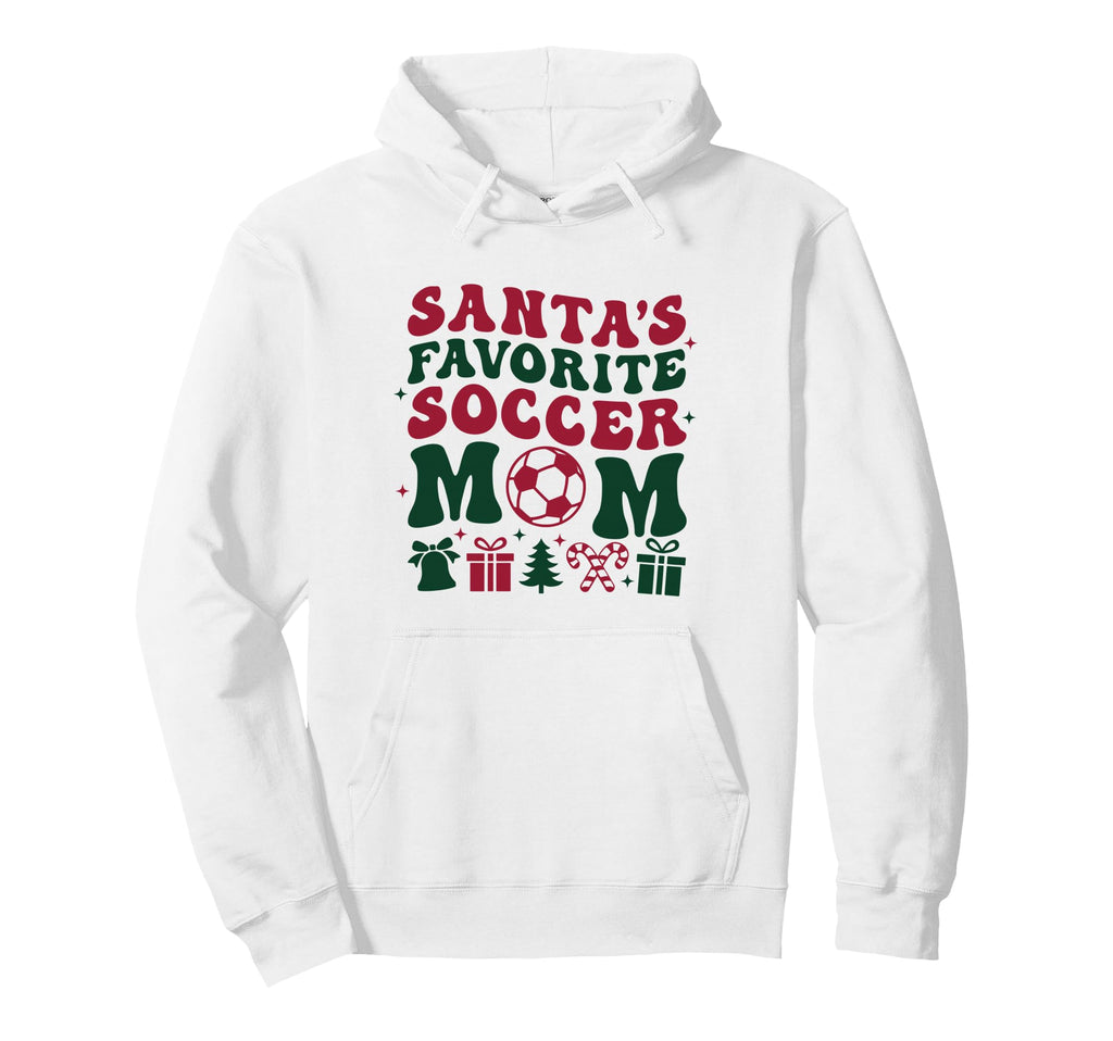 Soccer Mom Festive Holidays Sports Hoodie - Novelty Apparel for Adults