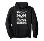 Senior Mom Class 2026 Soccer Mom Hoodie - Aesthetic Graphic Men Women