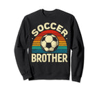 Soccer Brother Family Matching Team Sweatshirt - Graphic Print Men Women