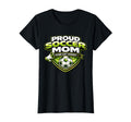 Proud Soccer Mom Game Day Energy T-Shirt - Casual Everyday Wear Unisex