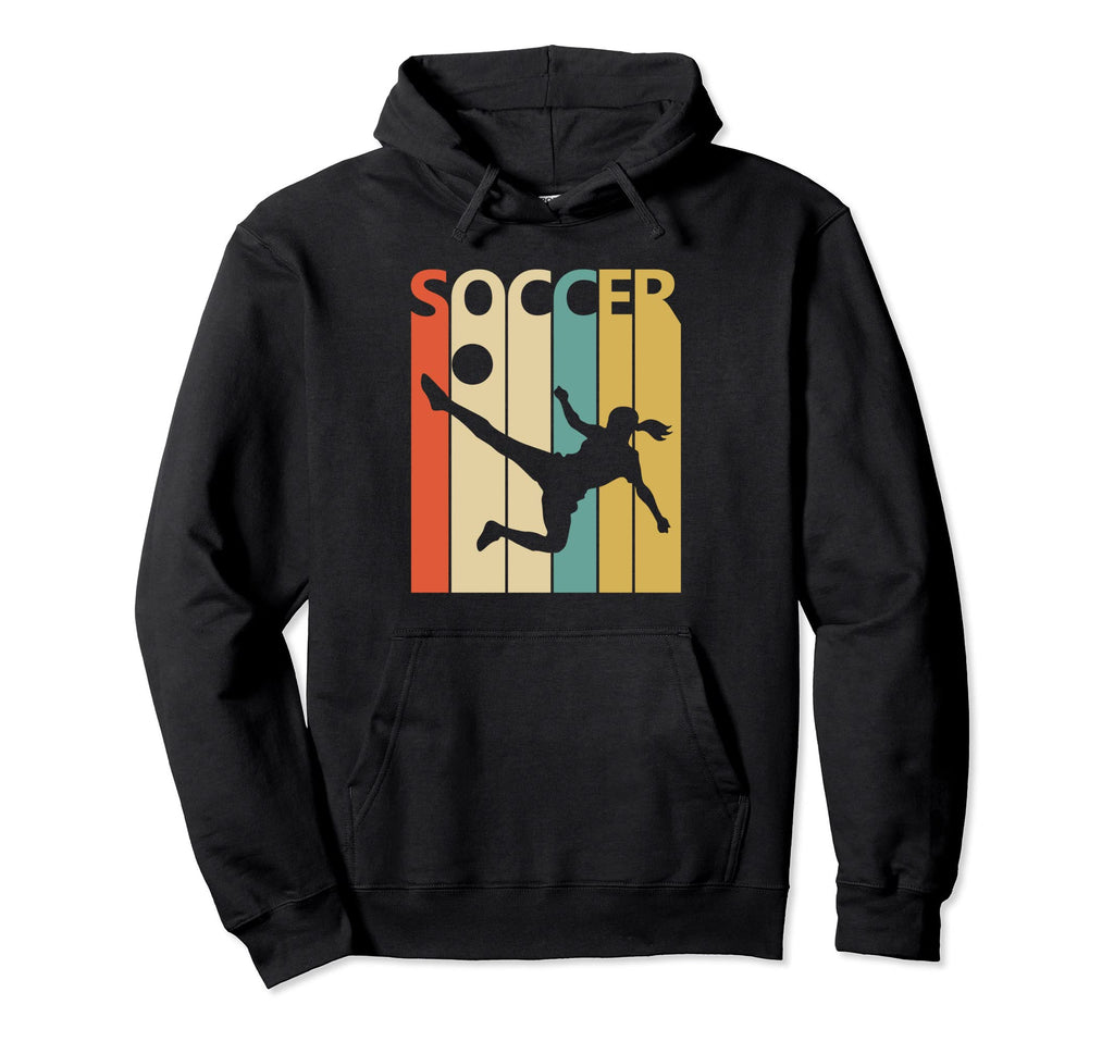 1980S Soccer Hoodie - Custom Art Print Men Women