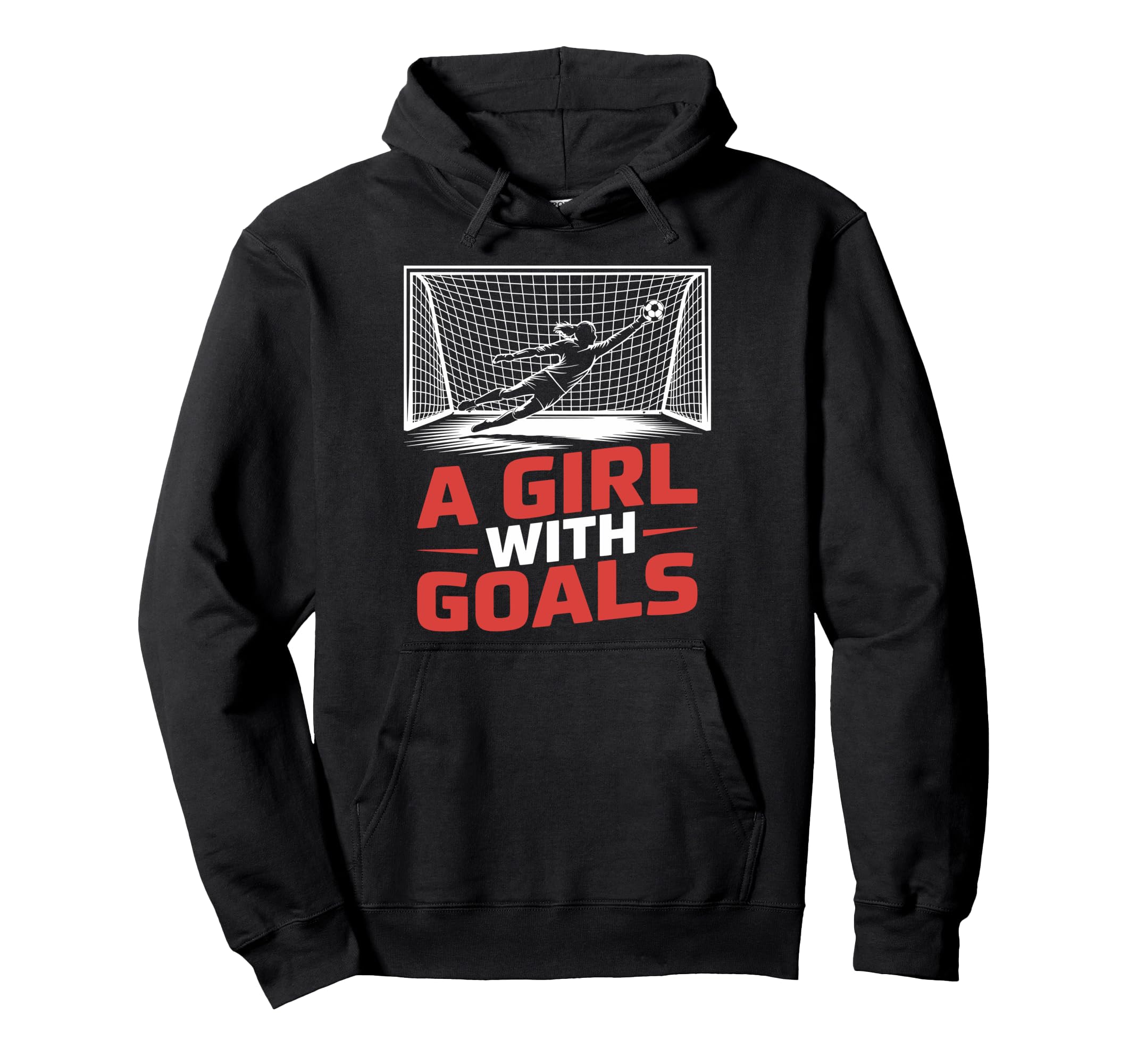 Goal Keeper Designs Soccer Lover Hoodie - Custom Art Print Men Women
