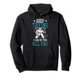 Ice Hockey Goalie Goalkeeper Hoodie - Minimalist Print Unisex
