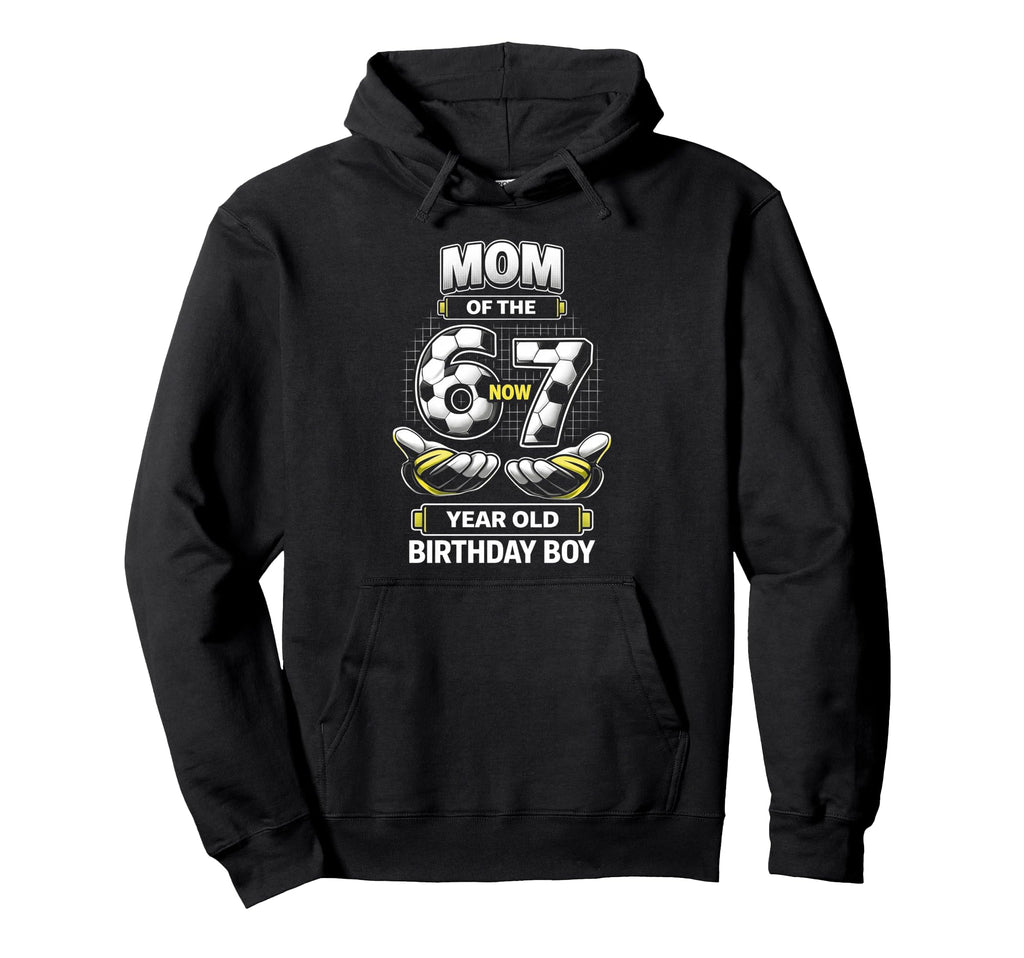 Birthday I Was 6 Now Im 7 Six Seven Hoodie - Minimalist Print for Adults