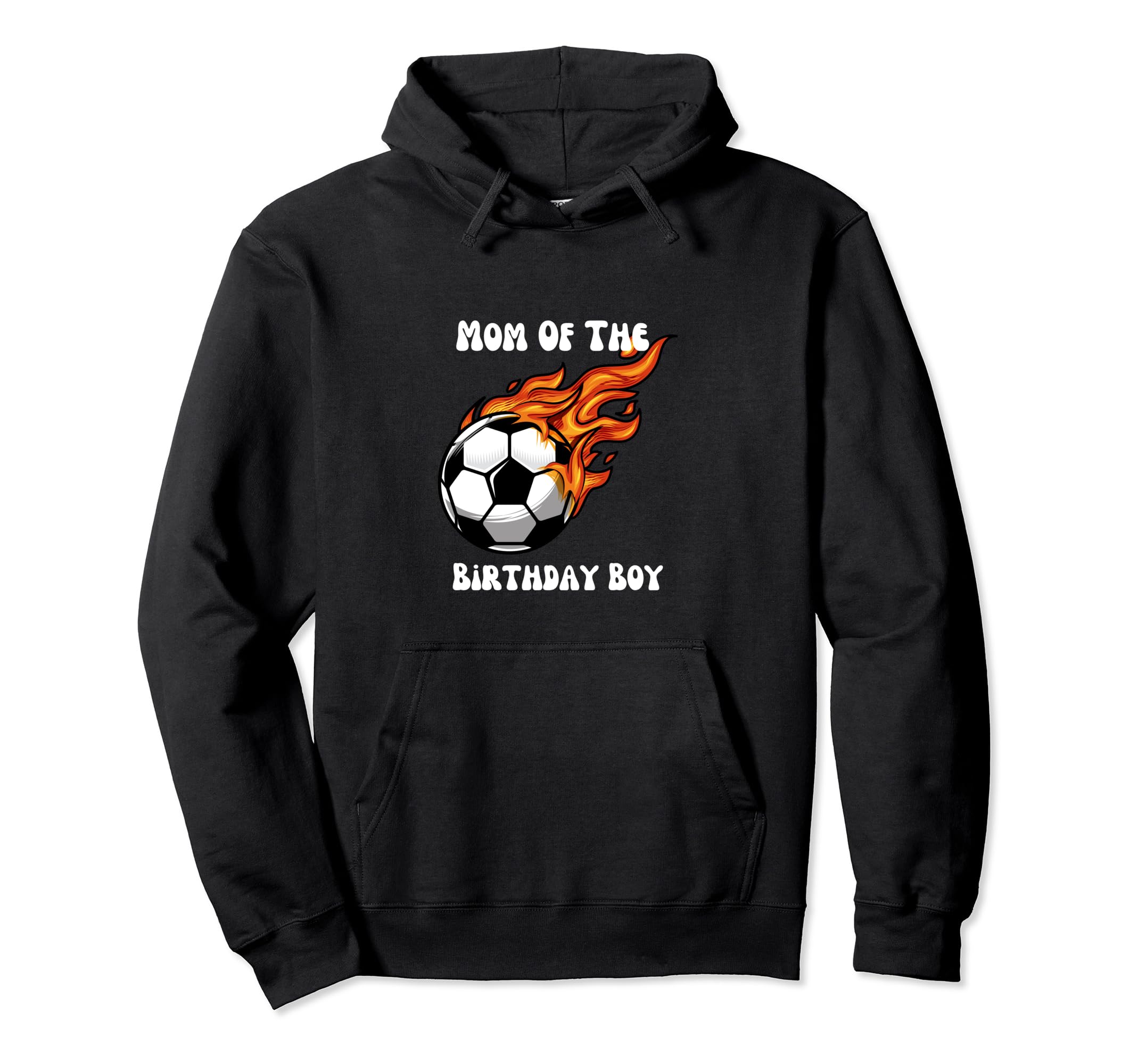 Soccer Birthday Birthday Mom Soccer Birthday Hoodie - Unique Graphic Unisex