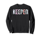 Boho Soccer Keeper Mom Soccer Sweatshirt - Aesthetic Graphic Men Women