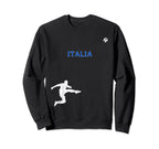 Italia Azzurri Soccer Sweatshirt - Trendy Graphic Men Women
